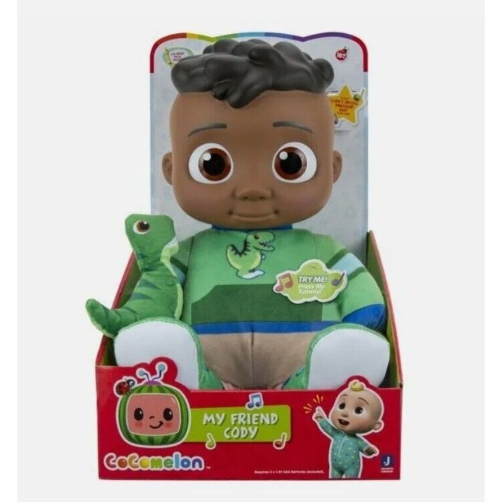 *NEW* COCOMELON JJ "MY FRIEND CODY" Doll  - Plays Music - CoComelon doll